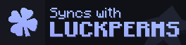 Syncs with LuckPerms